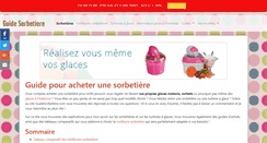 Desktop Screenshot of guidesorbetiere.com