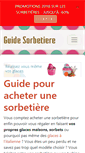 Mobile Screenshot of guidesorbetiere.com